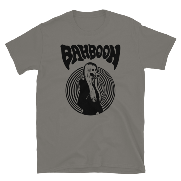 Bahboon Skull Beauty T-Shirt - Charcoal