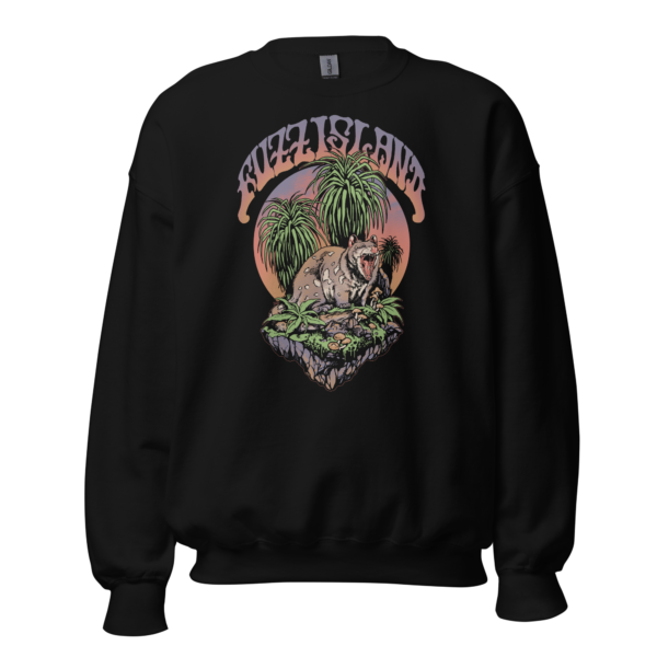 Fuzz Island Sweatshirt – Black