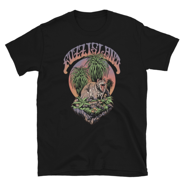 unisex-basic-softstyle-t-shirt-black-front-6a7af9fb19c94.png Fuzz Island T-Shirt