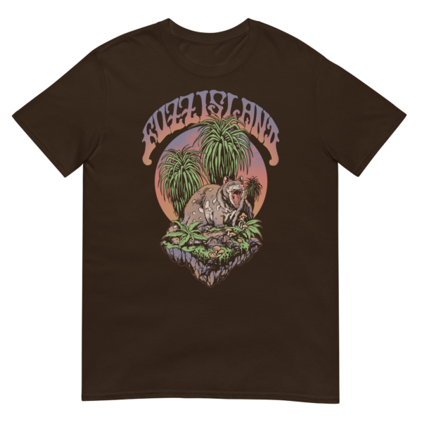 unisex-basic-softstyle-t-shirt-dark-chocolate-front-6a7b02486f420.png Fuzz Island T-Shirt